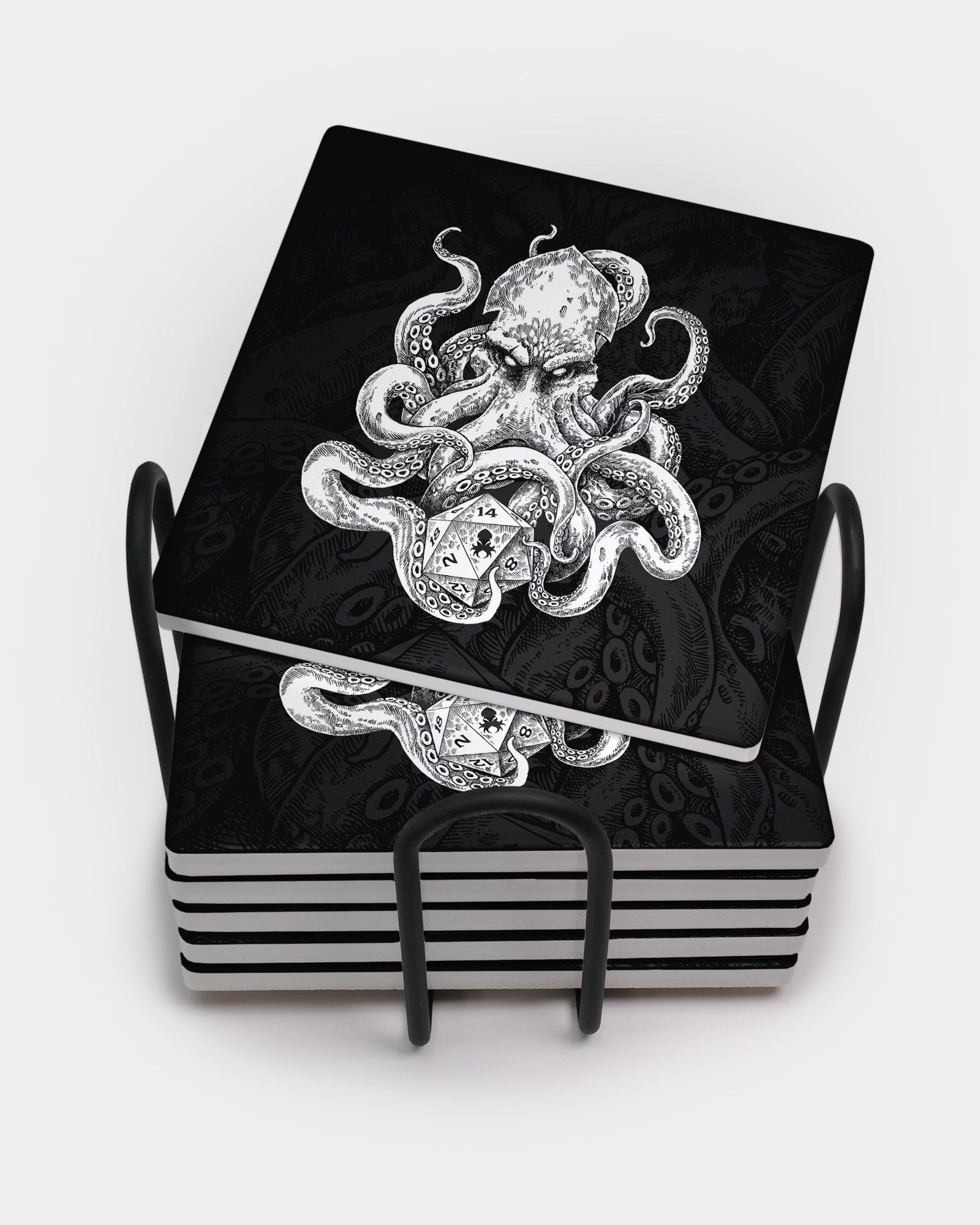 Kraken's Reach Square Coaster